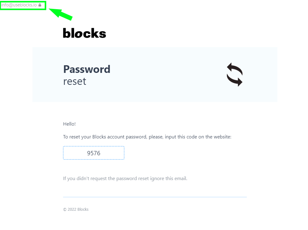 How To Reset Password in Blocks Blocks