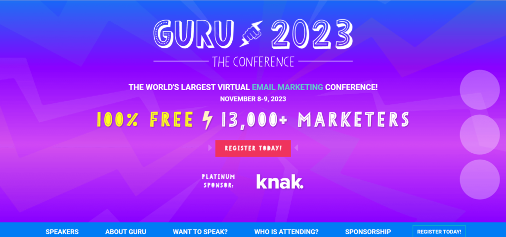 Guru Email Marketing Conference 2023