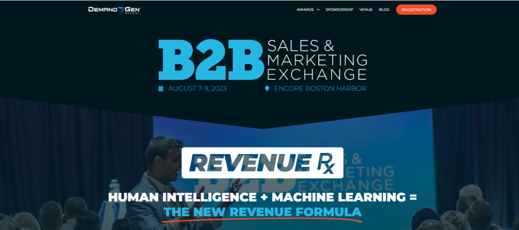 B2B Sales & Marketing Exchange Conference 2023