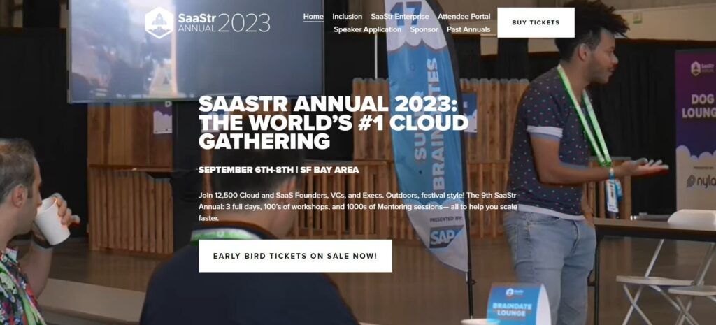 SAASTR ANNUAL 2023: Digital Marketing Conference