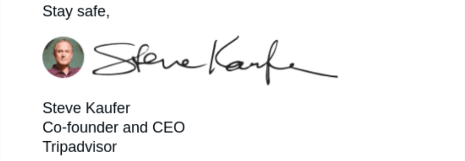 examples of ceo email signatures for finance